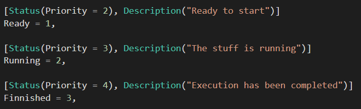 Custom attribute