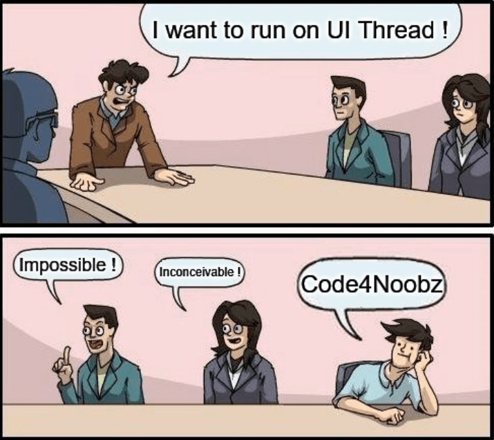 UIThread UWP Dispatcher